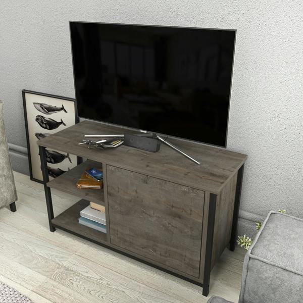 Decorotika Muskegon Modern Tv Stand TV Cabinet for TV's up to 41"