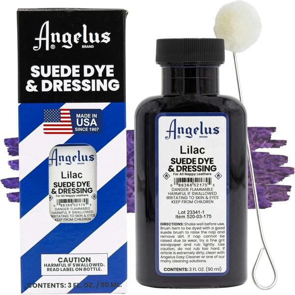 Angelus Suede Dye and Dressing - Restore and Protect Delicate Suede 3oz