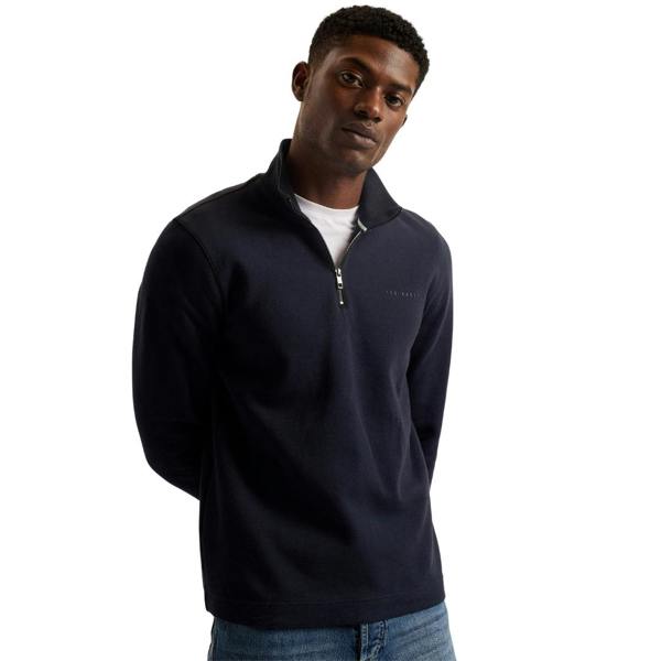 Ted Baker MMB ACTOS Ls Branded Half Zip 1