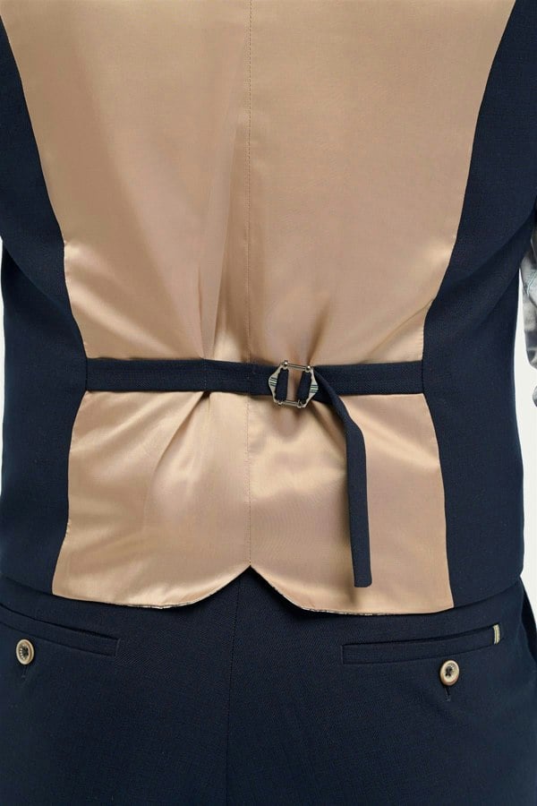 House of Cavani Tropez Navy Waistcoat