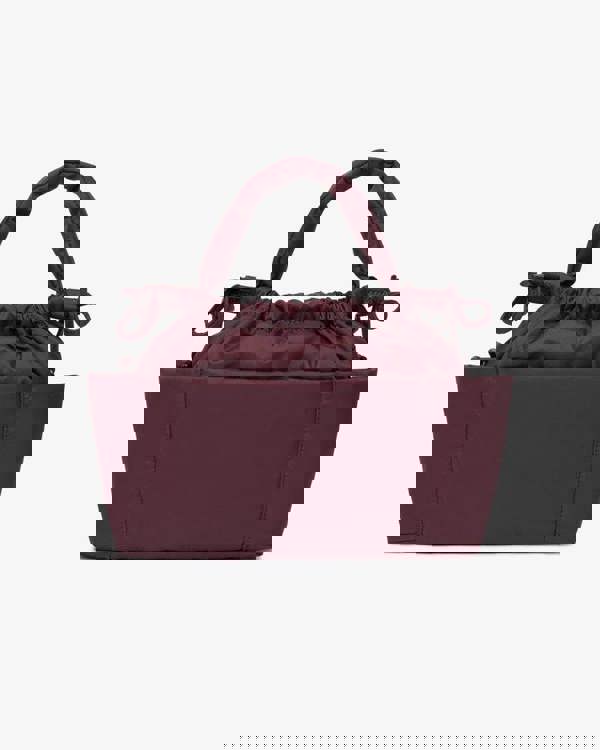 Tiba + Marl Mini Luna Drawstring Stroller Bag Burgundy