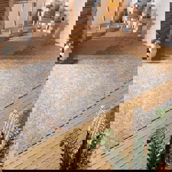 The Rugs Vintage Medallion Washable Rug – Timeless Charm