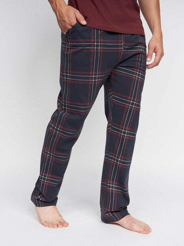 Duck and Cover Callister Loungewear Set Burgundy