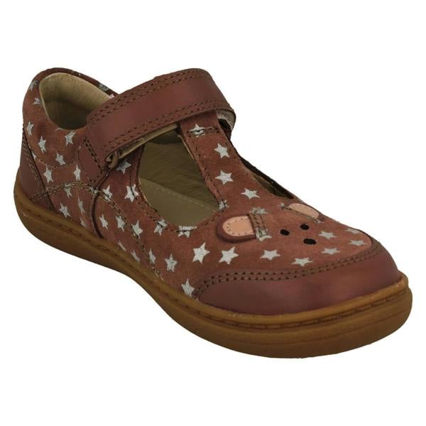 Clarks Girls Clarks Mouse Detailed Mary Jane Shoes Flash Mouse