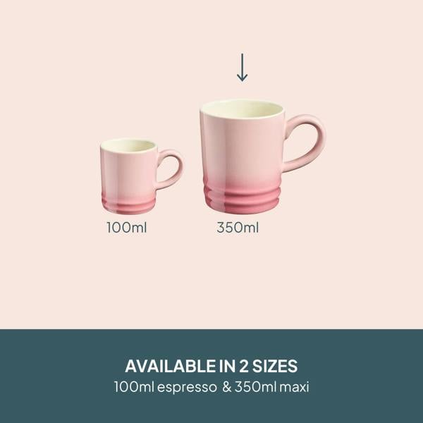 Cooks Professional 4 Piece Mug Set | 350ml | Pink