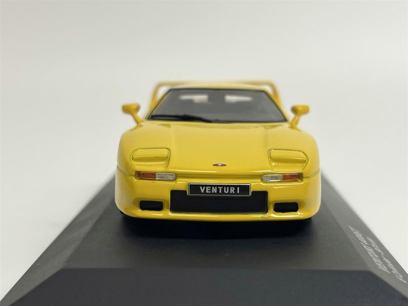 Solido Venturi 400 GT Yellow 6 Cylinder Bi Turbo 1:43 Scale Solido 4313402