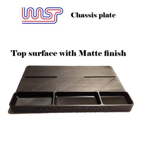 MCSlots Slot Car Chassis Set Up Plate 1:32 Scale New WASP