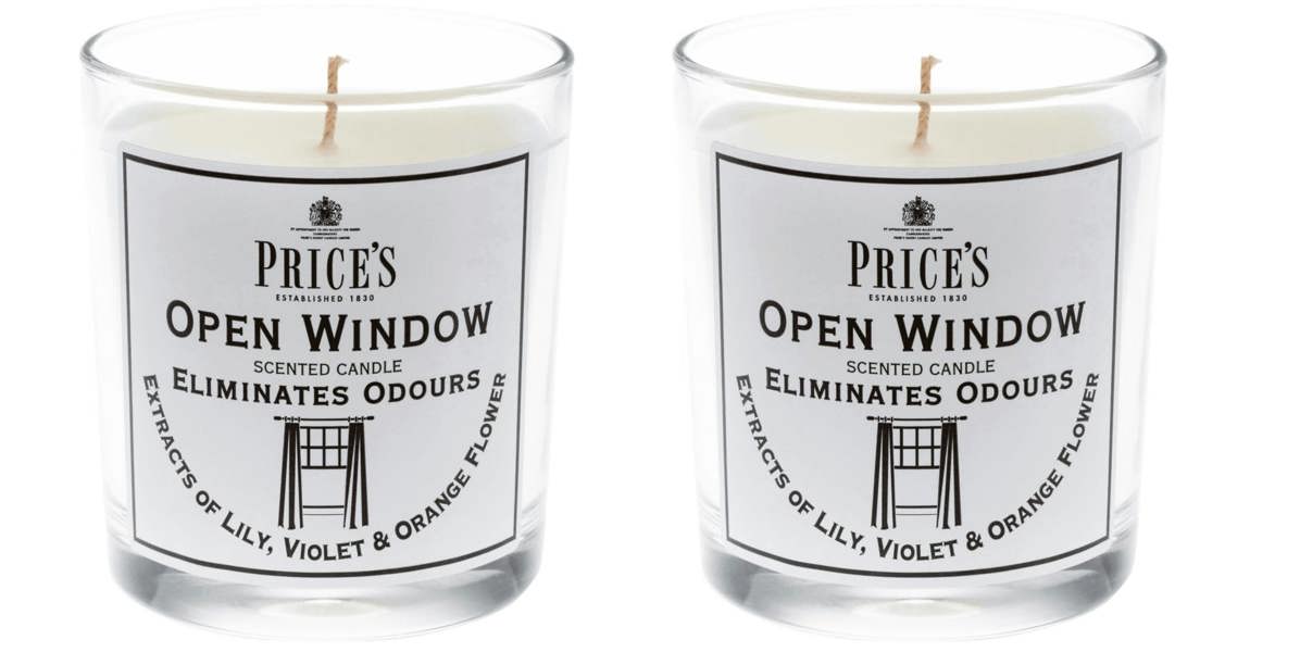 Price's Candles Scented Open Window Candle In Jar