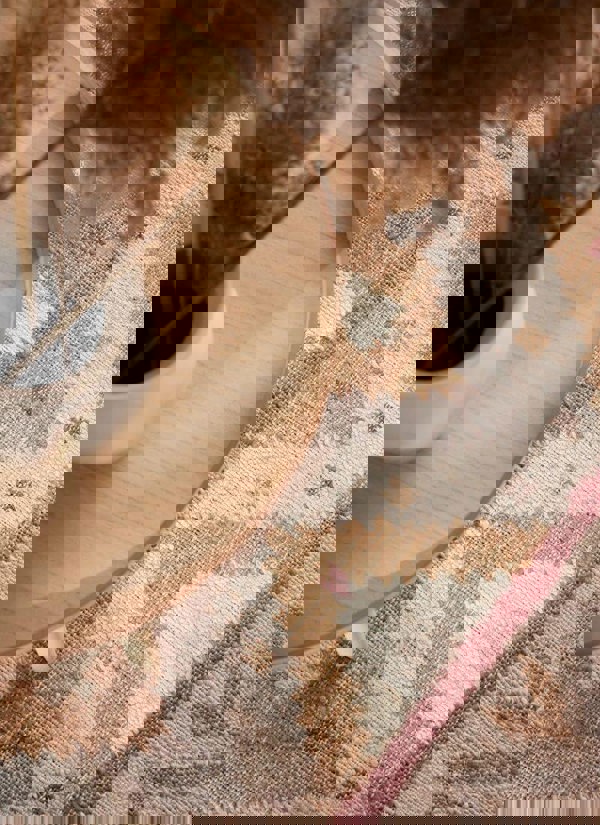 The Rugs Roya Afghan Kelim Rug – Parsa Cream Multicolour