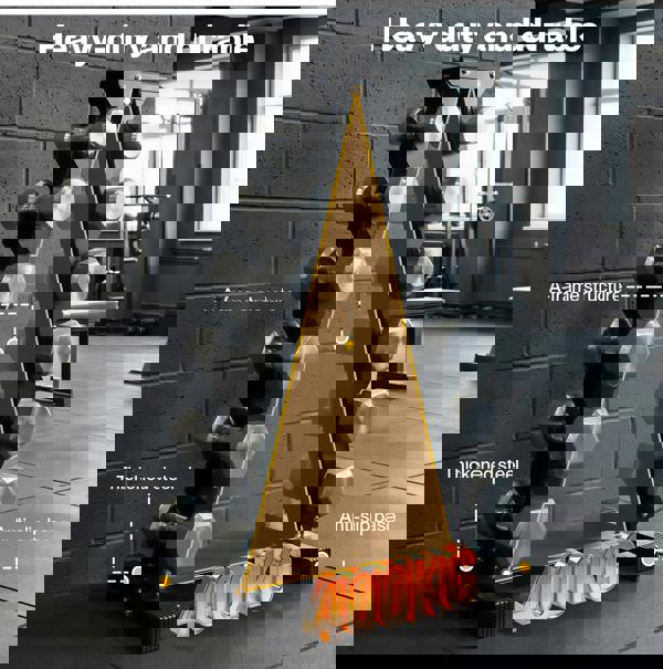 Centra Dumbbells Stand Rack 400KG Heavy Duty Weight Storage Holder Alloy Steel