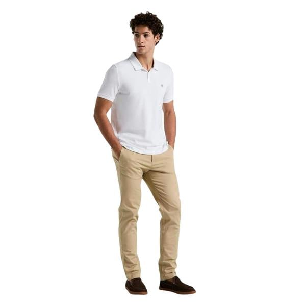 Original Penguin Mens Daddy Polo Shirt - Bright White - 