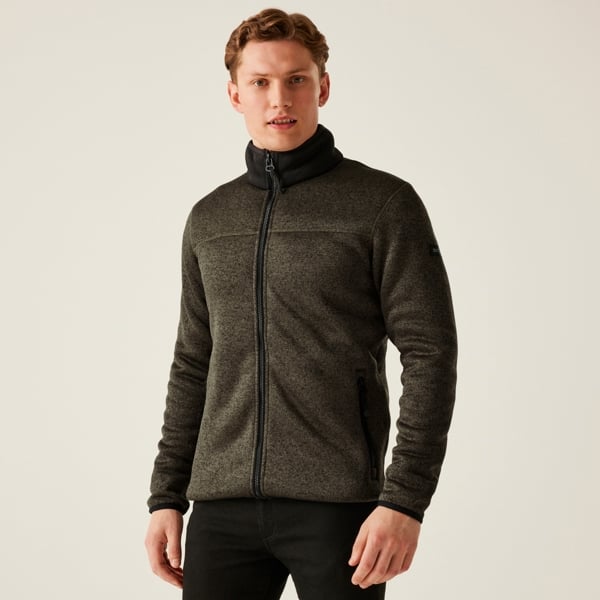 Regatta Mens Branleigh Full Zip Fleece Jacket - Crocodile