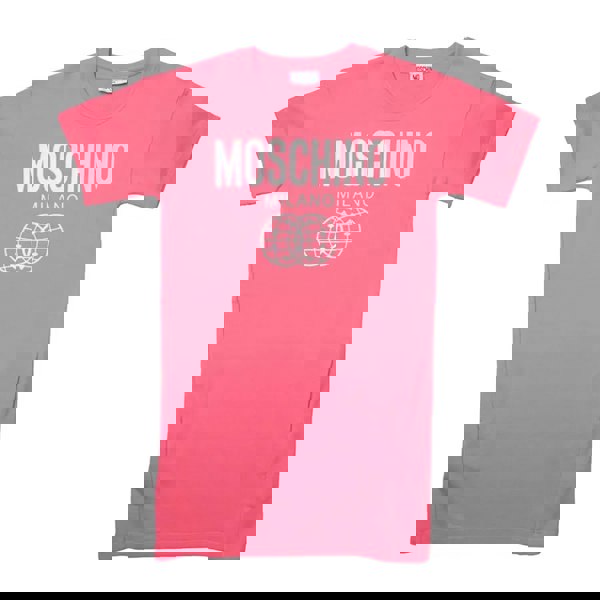 Moschino Girls Milano T-Shirt Dress - Pink
