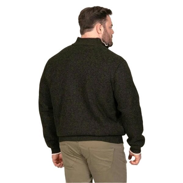 Duke Mens Cesar 2 D555 Kingsize Jacket - Khaki Brown/Black Marl