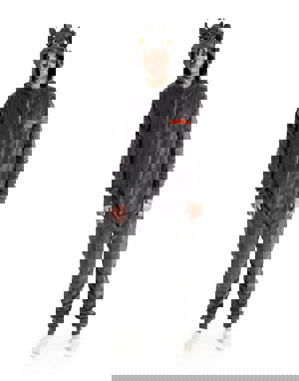 How to Train Your Dragon Unisex Black Toothless Onesie