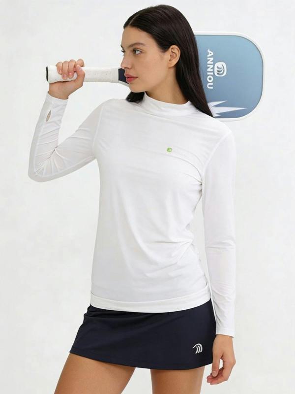Anniou Long Sleeve Golf T-Shirt UPF 50+