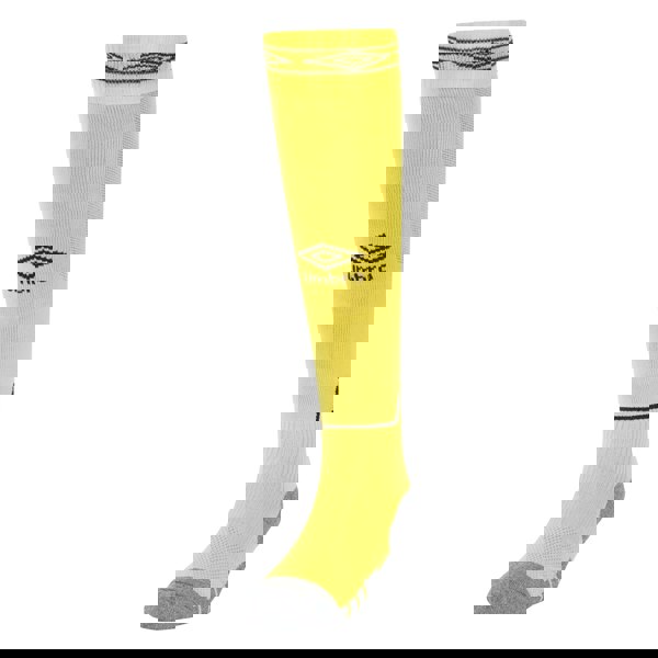 Umbro Childrens/Kids Diamond Football Socks - Yellow/Black