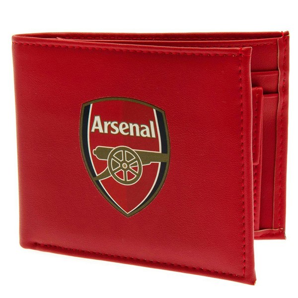 Arsenal FC Crest PU Wallet - Red