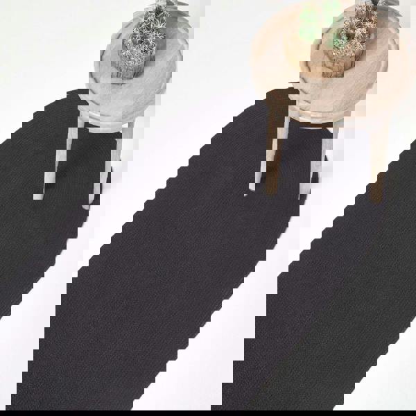 HOMESCAPES Handmade Woven Braided Rug