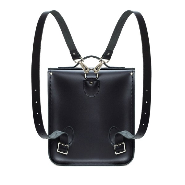 Zatchels Handmade Leather City Backpack - British Edit