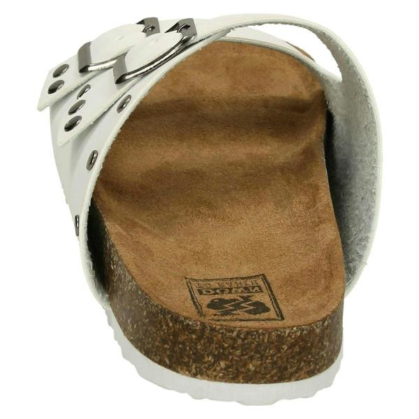 Down to Earth Ladies Down To Earth Double Buckle Strap Sandals