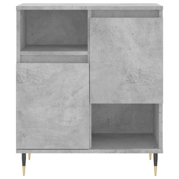 Berkfield Sideboard Concrete Grey 60x35x70 cm Engineered Wood