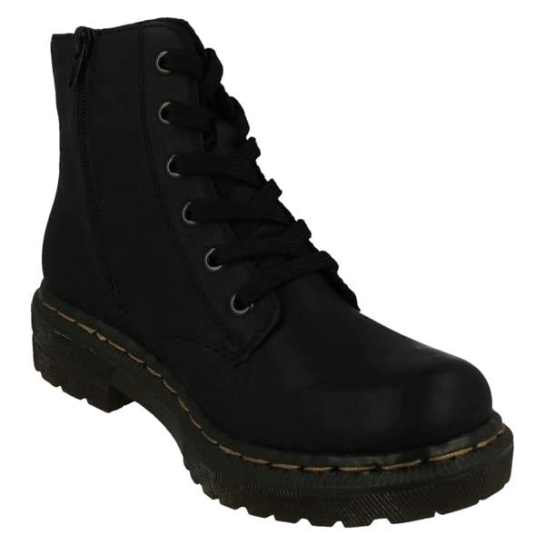 Rieker Ladies Rieker Lace Up Detailed Ankle Boots 78240