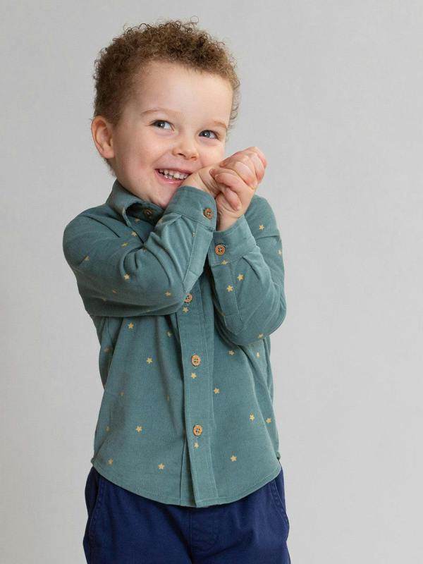 Kite Boys Organic Stargaze Cord Shirt