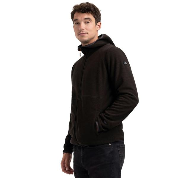 Trespass Mens Brian AT200 Full Zip Fleece Jacket - Indigo Tone - 