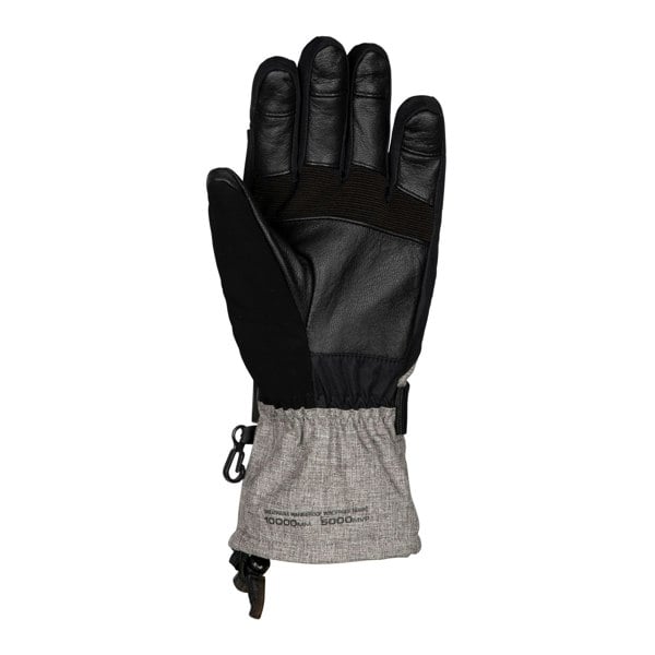 Trespass Womens/Ladies Sengla Ski Gloves - Black/Grey Marl