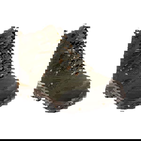 Regatta Mens Holcombe IEP Mid Hiking Boots - Bayleaf/Oat - 