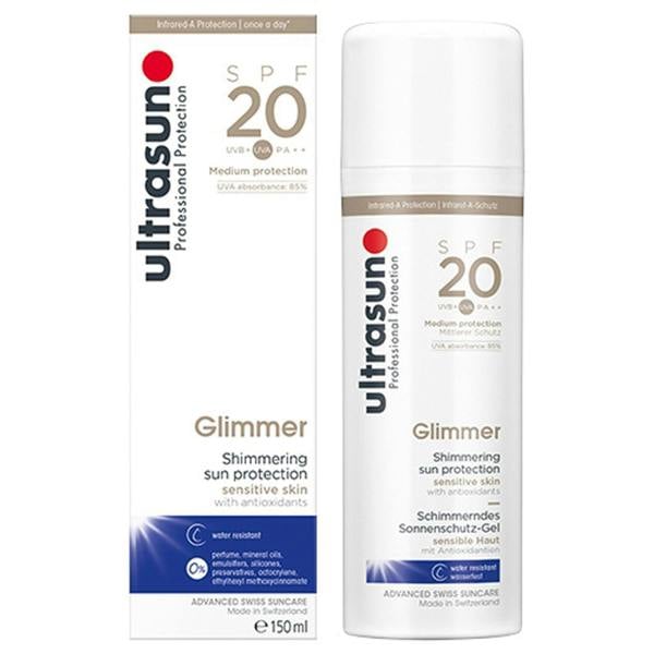 UltraSun Sensitive Glimmer Sunscreen