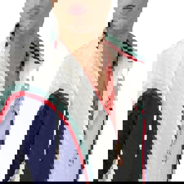 Casablanca Side Panelled Shell Suit Track Jacket White Jackets