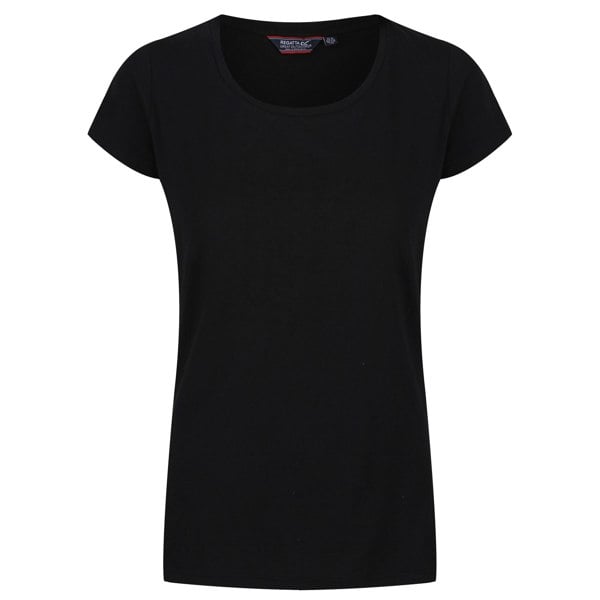 Regatta Womens/Ladies Carlie T-Shirt - Black