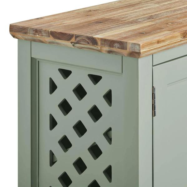 Statement Furniture Florence Shoe Storage Cabinet Large Wooden Shoe Rack