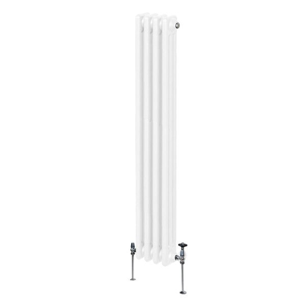 Monstershop Traditional 3 Column Radiator - 1500 x 202mm - White