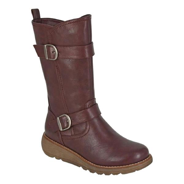 Cipriata Womens/Ladies Arcisa Boots - Burgundy - 