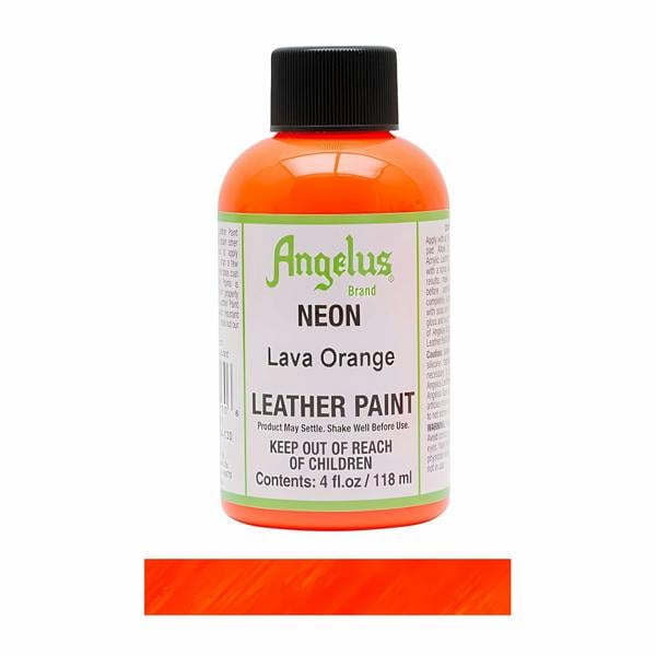 Angelus Neon Leather Paint for Sneaker Customs and Shoes 4oz