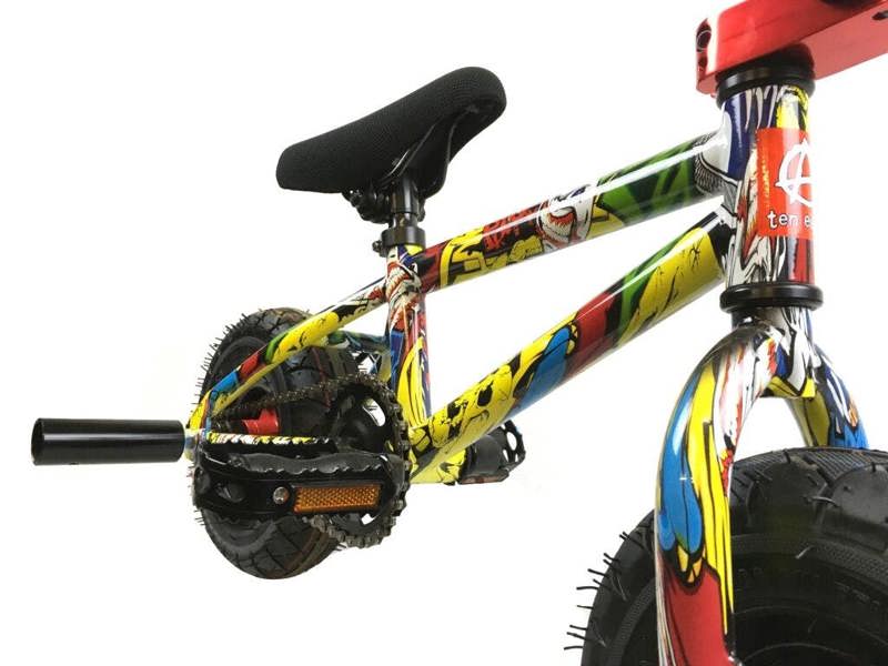 1080 Stunt Freestyle Mini BMX Bike - Ltd Ed Colour Cartoon Graphic