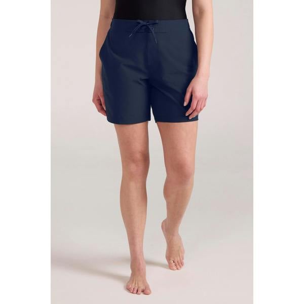 Mountain Warehouse Womens/Ladies Quick Dry Long Length Boardshorts - Dark Blue - 