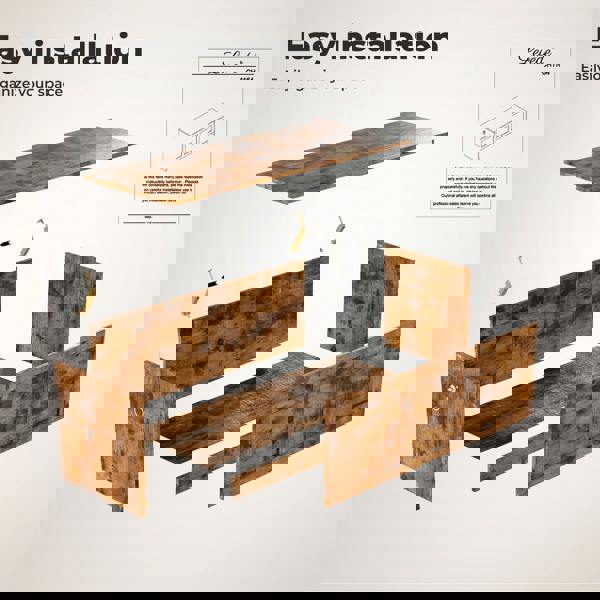 Levede Storage Chest Wooden Bench Blanket Organizer Box Toy Cabinet Large 100cm