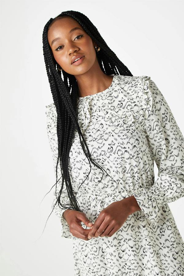 Urban Bliss Ruffle Edge Dress