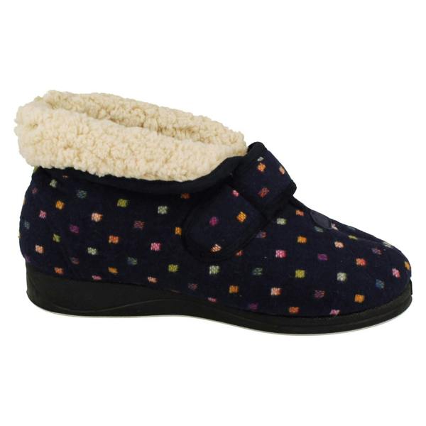 Padders Ladies Padders Extra Wide Slipper - Bess
