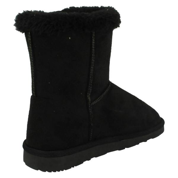 Spot On Girls Spot On Ankle Fur Trim Boots