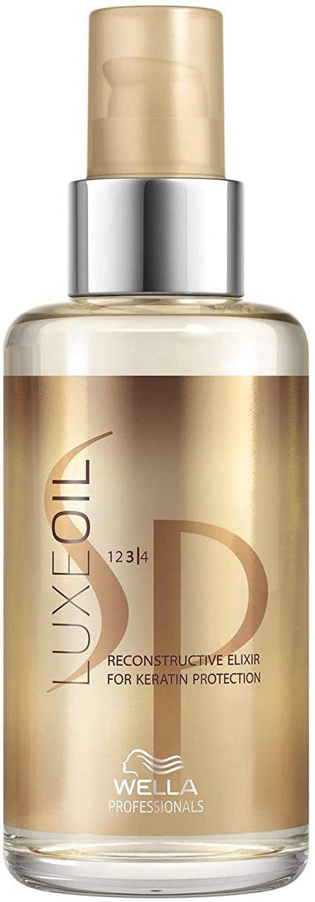Wella Luxe Oil argan almond jojoba oil blend for smooth, shiny hair