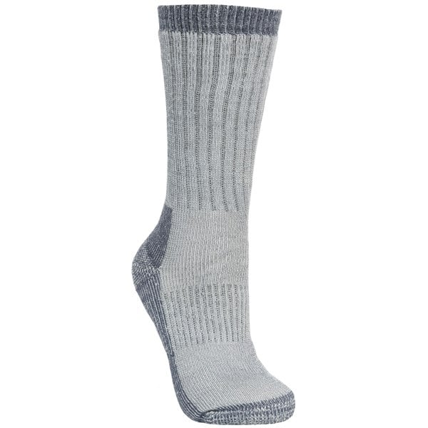 Trespass Mens Strolling DLX Walking Socks - Grey Marl