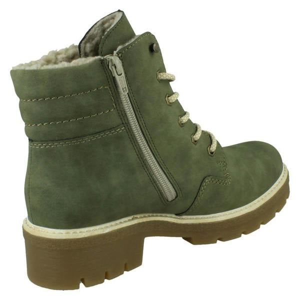 Rieker Ladies Rieker-Tex Faux Fur Lined Ankle Boots Y8120