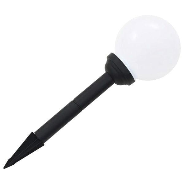 Berkfield Outdoor Solar Lamps 4 pcs LED Spherical 15 cm RGB