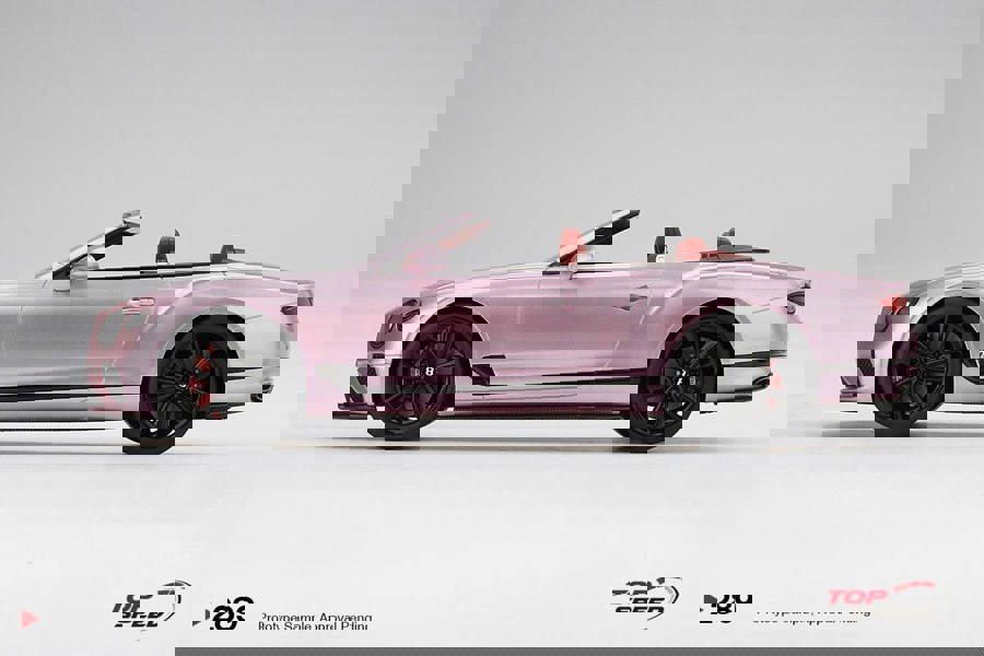TSM Bentley Continental GT Convertible Passion Pink 1:18 Scale TSM TS0289