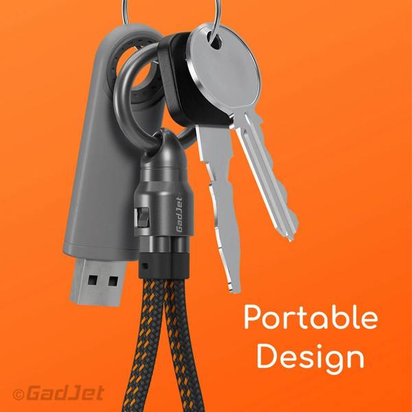 Mini Keyring Charge & Sync USB-C Cable